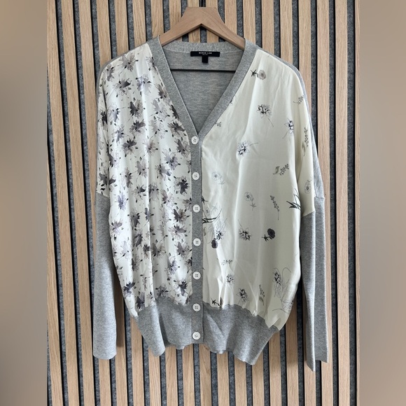 Derek Lam - Silk Floral Cardigan- Retail $890 - Picture 5 of 7